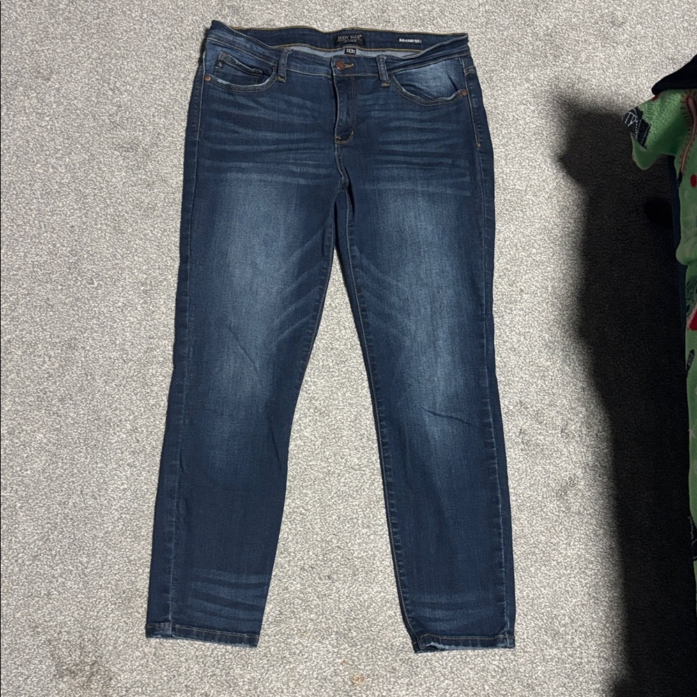 Judy Blue Deep Indigo Jeans